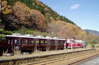 渡良瀬渓谷鉄道 足尾駅構内