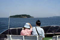 東京湾の自然島 猿島