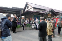 明治２４年に設けられた信越本線
西上田駅。蚕種、繭が出荷