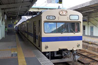 広島駅から乗った呉線電車は１０３系、
ビックリ。クモハ１０３-２５０１
京浜東北線からの転属車