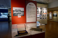 鉄道の歴史　双頭レール等展示