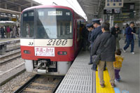 どこでも人気のＰＲ電車・横浜駅