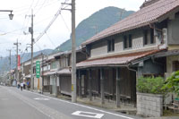 旧因幡街道　若桜宿の町並み