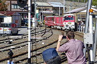 井川線のミニ列車も人気