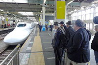 広島駅からN700系のぞみ号に乗車
ＳＬやまぐち号の津和野へ