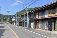 飯能市吾野宿の町並み