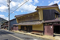 北国街道今庄宿の町並み