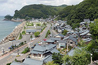 河野（福井県南越前町）
船主の館右近家別邸から見た河野集落